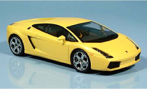 Lamborghini Gallardo Base 1/43 Autoart jaune 2003 miniature
