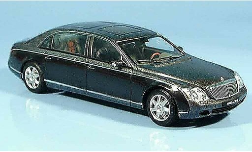 Maybach 62 LWB 1/43 Autoart grise noire miniature