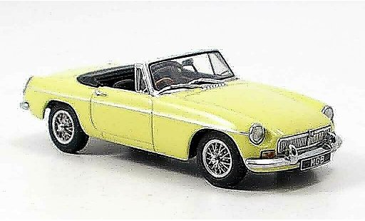 MG B Roadster 1/43 Autoart MK II jaune miniature