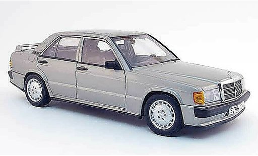 Mercedes 190 Base 1/18 Autoart 2.3-16v grise 1983 miniature