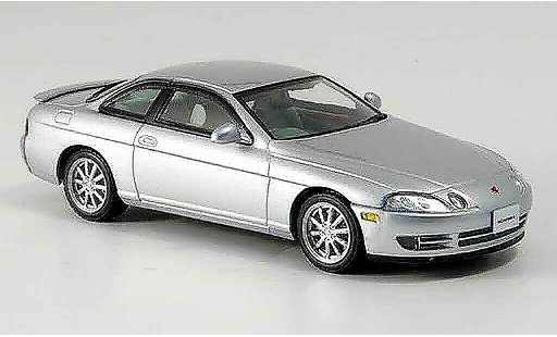Toyota Soarer 2.5GT Twin Turbo L 1/43 Kyosho grise metallisee 1991 miniature