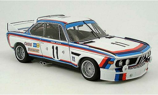 Bmw 3.0 CSL 1/18 Autoart amon pi&Atilde;&uml;ce no.11 spa 1973 miniature