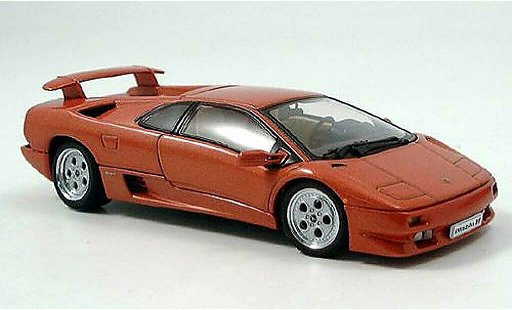 Lamborghini Diablo VT 1/43 Autoart Coupe met. rouge miniature