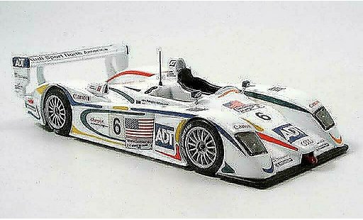 Audi R8 LMP course 1/43 IXO LM Pirro-Letho-Johansson No. 6 2003 miniature