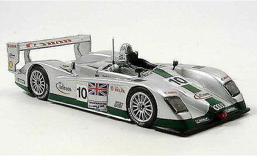 Audi R8 LMP course 1/43 IXO 2003 LM Biela McCarthy Salo No. 10 miniature