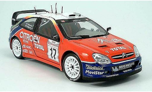 Citroen Xsara WRC 2003 1/43 Sun Star No.17 Total Rally Monte Carlo C.McRae/D.Ringer miniature