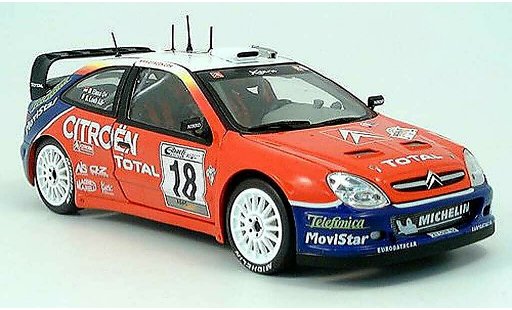 Citroen Xsara WRC 2003 1/43 Sun Star No.18 Total Rally Allemagne S.Loeb/D.Elena miniature