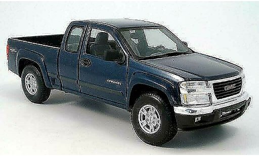 GMC Canyon Base 1/18 Maisto bleu 2004 miniature