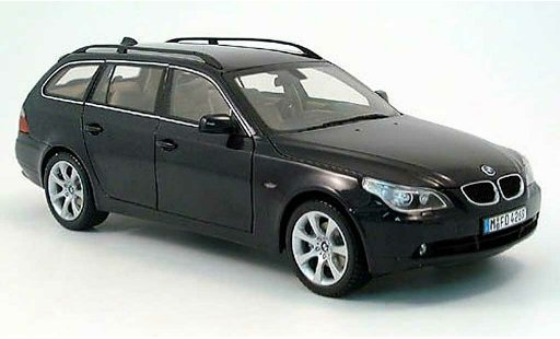 Bmw 525 E61 1/18 Kyosho d touring bleu 2004 miniature