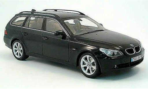 Bmw 525 E61 1/18 Kyosho i touring noire 2004 miniature