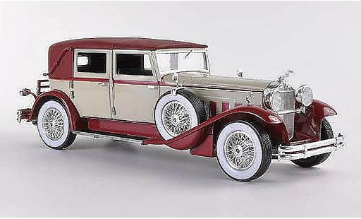 Duesenberg 1934 Phaeton 1/18 Signature beige/rouge 1 miniature