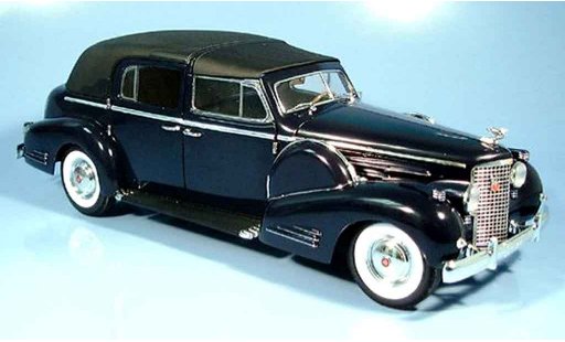 Cadillac Fleetwood V16 1/18 Signature bleu 1938 miniature