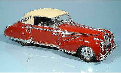 Delahaye 135 Cabriolet 1/18 Signature M rouge 1947 miniature