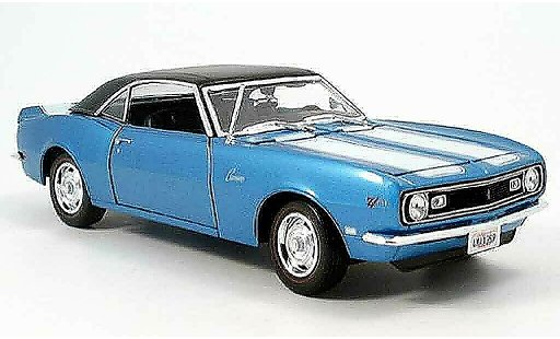 Chevrolet Camaro Z28 1/18 Maisto bleu 1968 miniature