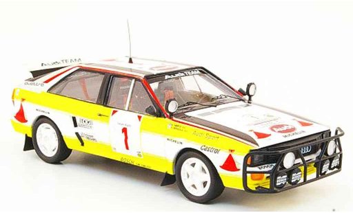Audi Quattro rallye 1/43 Trofeu No.1 HB Safari Rally 1984 miniature
