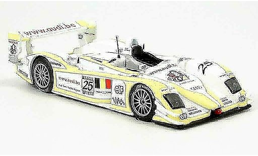 Audi R8 LMP course 1/43 IXO 2003 Arat Kristansen vainqueur Spa miniature
