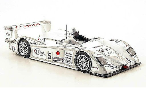 Audi R8 lms 1/43 IXO No.5 Team Sport Japan 24h Le Mans 2003 miniature