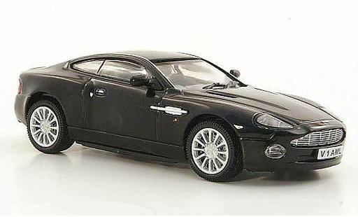 Aston Martin Vanquish coupe 1/43 Vitesse noire RHD 2002 miniature