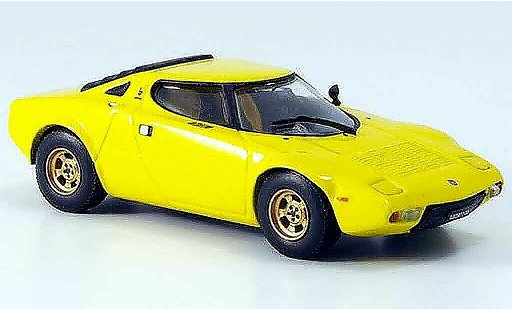 Lancia Stratos HF 1/43 Vitesse jaune 1974 miniature