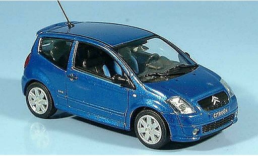 Citroen C2 Berline 1/43 Norev bleu 2003 miniature