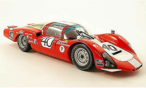 Porsche 906 1967 1/18 Minichamps lh no.40 squadra tartaruga 12h sebring d.spoerry r.steinemann miniature