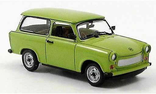 Trabant 601 Universal 1/43 Minichamps verte 1985 miniature