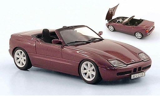Bmw Z1 roadster 1/43 Minichamps lila 1991 miniature
