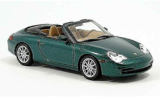 Porsche 911 Cabriolet 1/43 Minichamps verte 2001 miniature