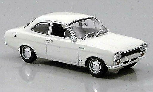 Ford Escort MK1 1/43 Minichamps I TC blanche RHD 1968 miniature