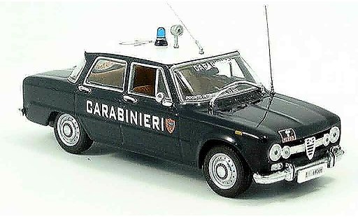 Alfa Romeo Giulia Berlina 1/43 Minichamps carabinieri italienische police 1970 miniature