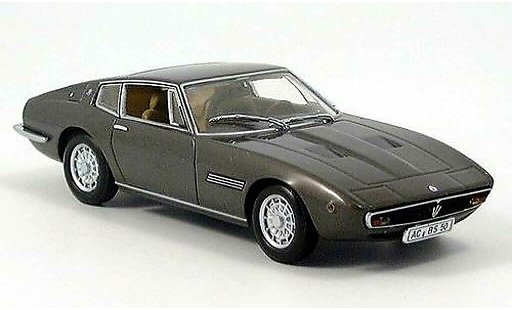 Maserati Ghibli coupe 1/43 Minichamps marron 1972 miniature