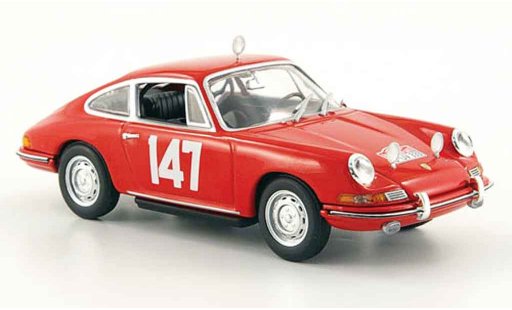 Porsche 911 Base 1/43 Minichamps Monte Carlo Linge Falk 1965 miniature