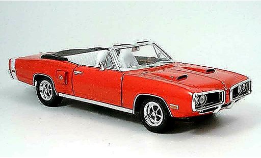 Dodge Coronet 1970 1/18 Yat Ming r t rouge miniature