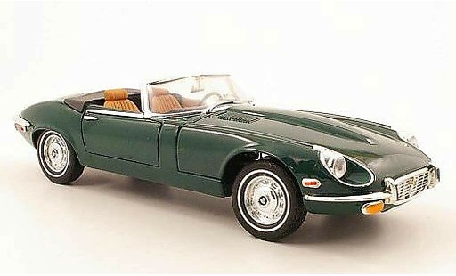 Jaguar E-Type 1971 1/18 Yat Ming verte miniature