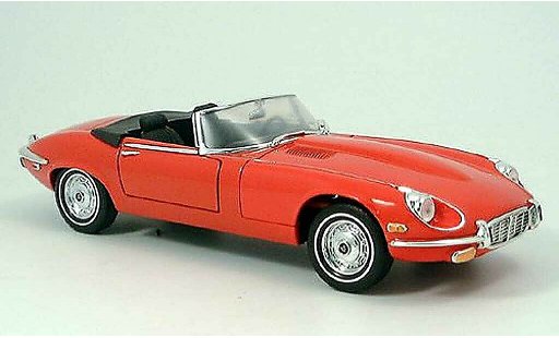 Jaguar E-Type 1971 1/18 Yat Ming rouge miniature
