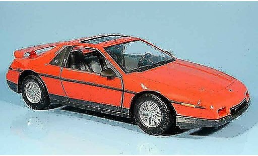 Pontiac Fiero GT 1/18 Yat Ming rouge 1985 miniature