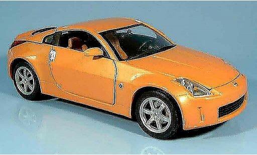 Nissan 350Z Base 1/18 Yat Ming coupe orange 2003 miniature