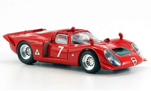Alfa Romeo 33.2 spyder 1/43 Best 1968 no.7 facetti biscaldi mugello miniature