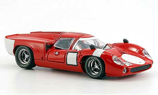 Lola T70 1969 1/43 Best Coupe rouge Strassenversion miniature