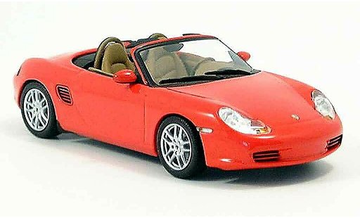 Porsche Boxster Base 1/43 Minichamps rouge 2002 miniature