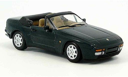 Porsche 911 1991 1/43 Minichamps Cabriolet verte miniature