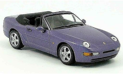 Porsche 968 Cabriolet 1/43 Minichamps purple miniature