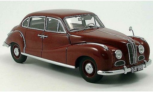 Bmw 501 berline 1/18 Autoart limousine rouge miniature