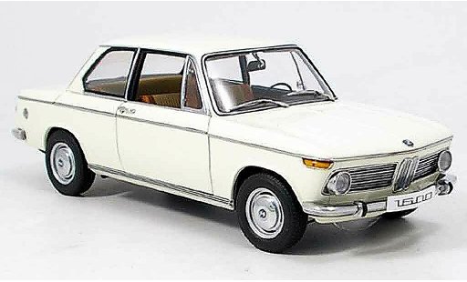 Bmw 1602 berline 1/18 Autoart e10 blanche 1971 miniature
