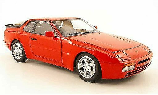 Porsche 944 1985 1/18 Autoart turbo rouge miniature