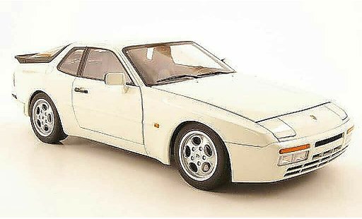 Porsche 944 1985 1/18 Autoart turbo creme blanche miniature