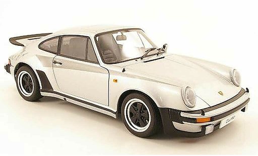 Porsche 911 Turbo 1/18 Autoart 3.0 grise allise miniature