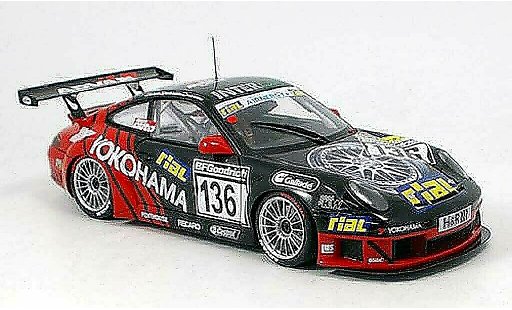 Porsche 911 GT3 RSR 1/18 Autoart no.136 nurburgring 2005 miniature