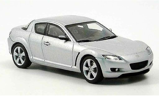 Mazda RX8 Base 1/43 Autoart RX 8 grise metallisee miniature