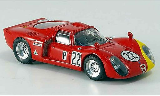 Alfa Romeo 33.2 daytona 1/43 Best 1968 No.22 Casoni/Biscardi miniature